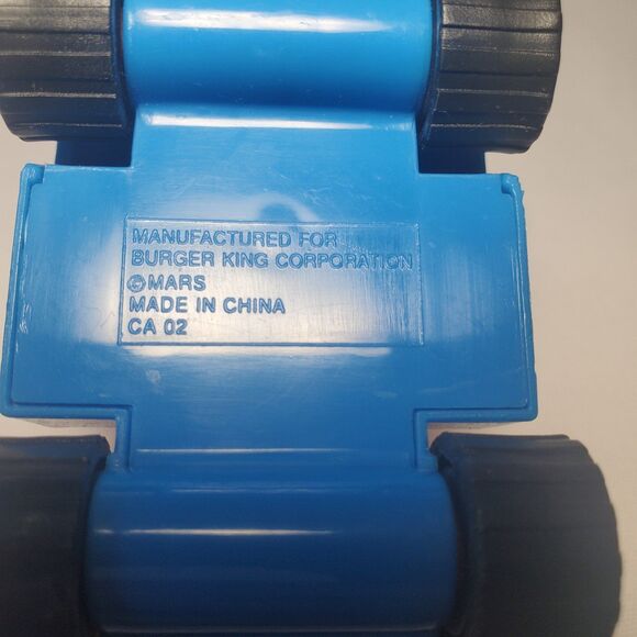 Burger King M&M's Orange Dump Truck Vintage Toy - Picture 5 of 5